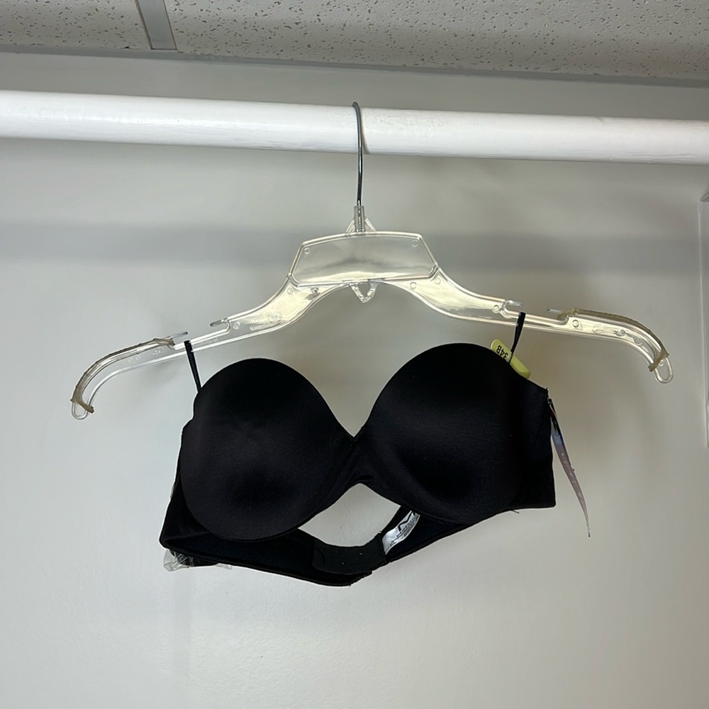 NWT Maidenform‎ Black Convertible Strapless Bra- 34B